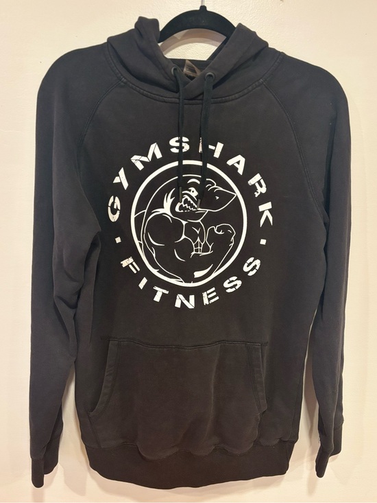 Gymshark Other - Gymshark Legacy Graphic Pullover Hoodie Sweatshirt Black & White Medium Unisex